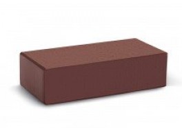 Кирпич печной полнотелый  шоколад М 300 КС-Керамик