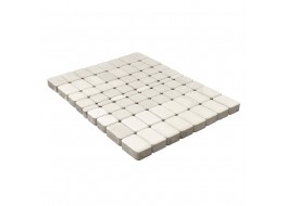 Тротуарная плитка Классико, Белый, h=60 мм